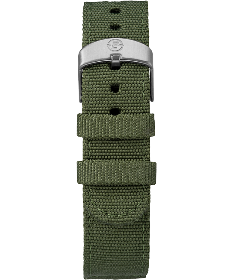 TW4B103009J Expedition Field Chronograph 43mm Fabric Strap Watch in Green strap image