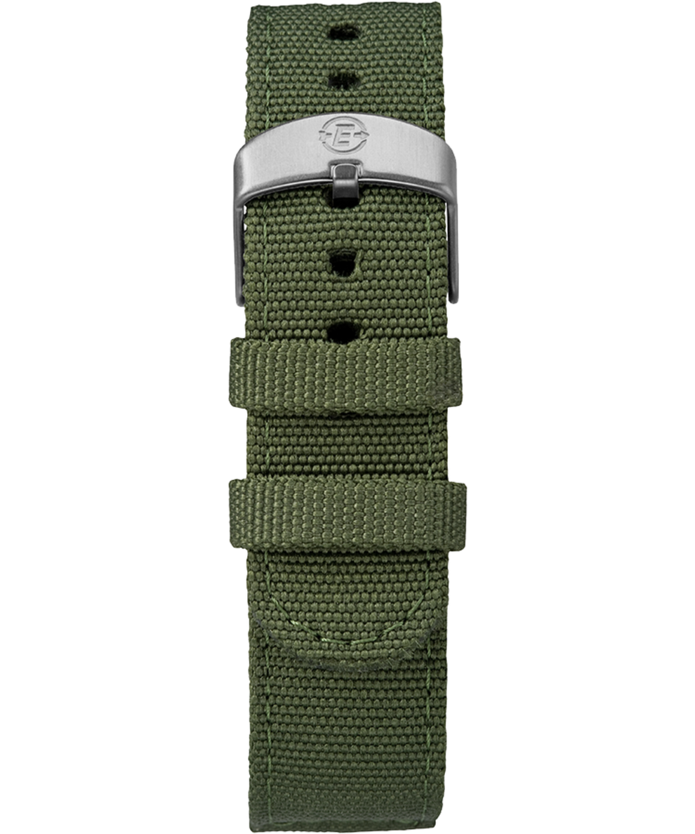 TW4B103009J Expedition Field Chronograph 43mm Fabric Strap Watch in Green strap image