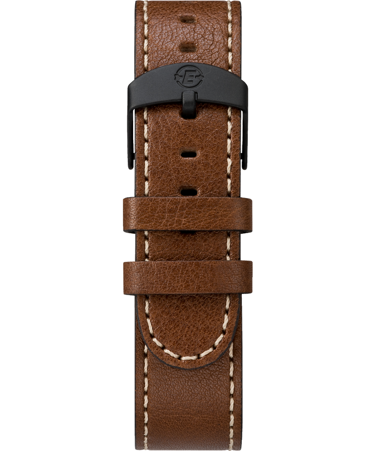 TW4B113009J Expedition Scout 43mm Leather Strap Watch in Brown strap image