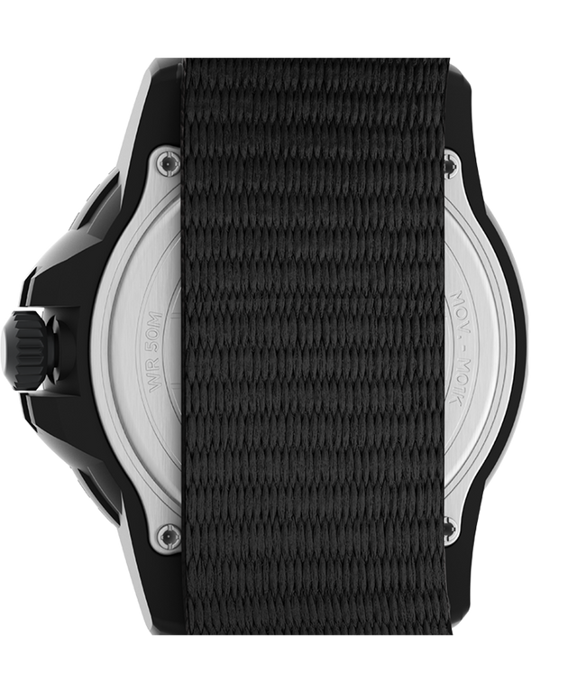 TW4B233009J Expedition Gallatin Solar 44mm Fabric Fast Wrap® Strap Watch in Black caseback image