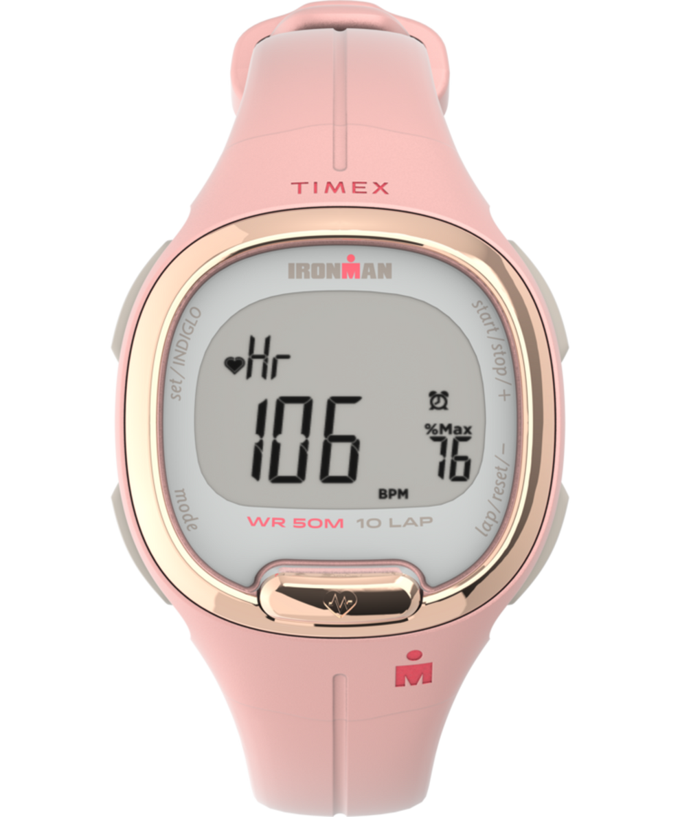TW5M48100JT Timex Ironman HeartFIT™ Transit+ 33mm Resin Strap Activity and Heart Rate Watch primary image