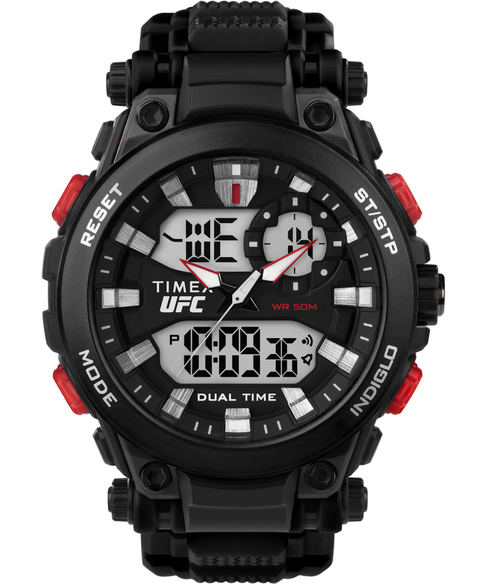 Timex UFC Impact 50mm Resin Strap Watch - TW5M52800 | Timex US