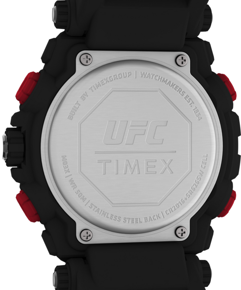 TW5M52800JR Timex UFC Impact 50mm Resin Strap Watch caseback image
