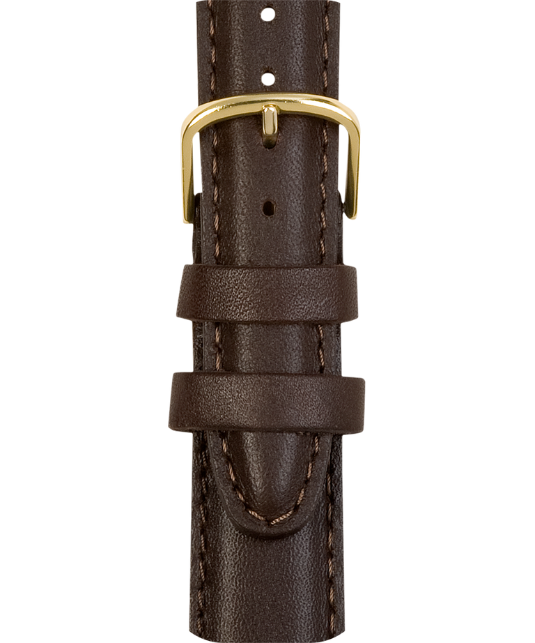 18mm Leather Strap in Brown