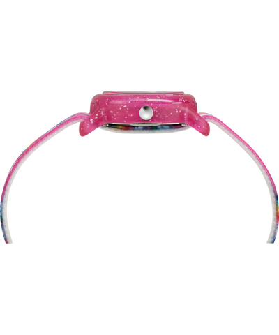 TW7C25500XY TIMEX TIME MACHINES® 29mm Rainbow Unicorn Pink Elastic Fabric Kids Watch profile image