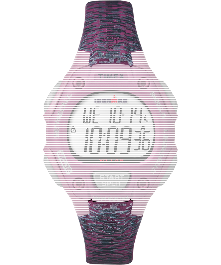 Replacement 14mm Resin Strap for Ironman® Classic 30 Mid-Size in Pink