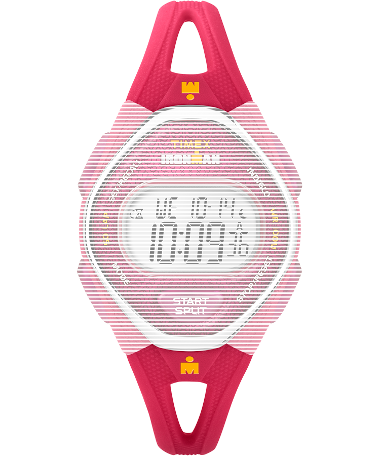 Replacement 14mm Silicone Strap for Ironman® Sleek 50 Mid-Size in Pink