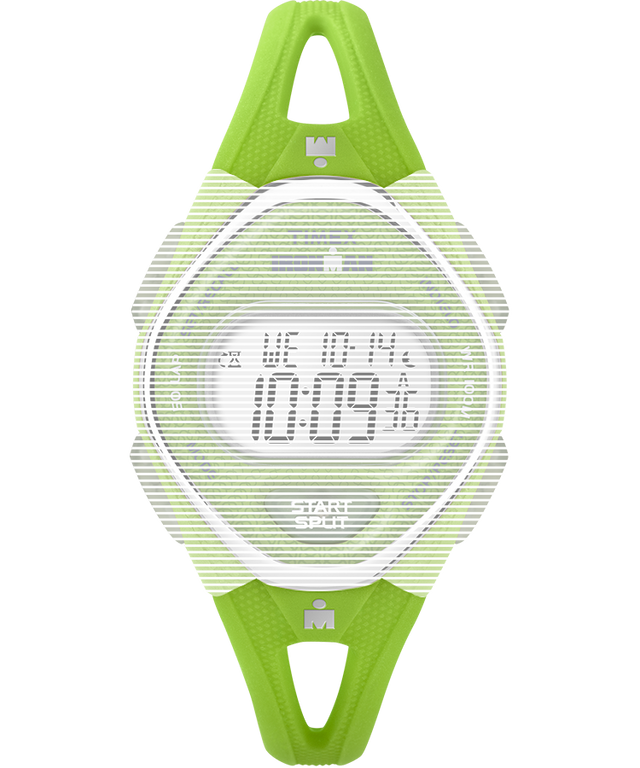 Replacement 14mm Silicone Strap for Ironman® Sleek 50 Mid-Size in Green