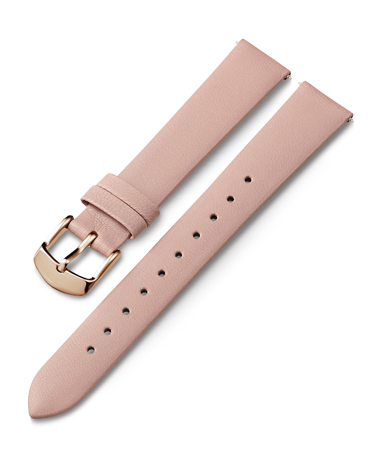 16mm Leather Strap in Pink