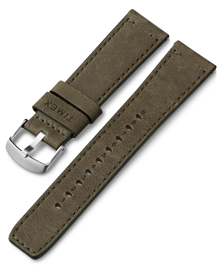 22mm Quick Release Leather Strap