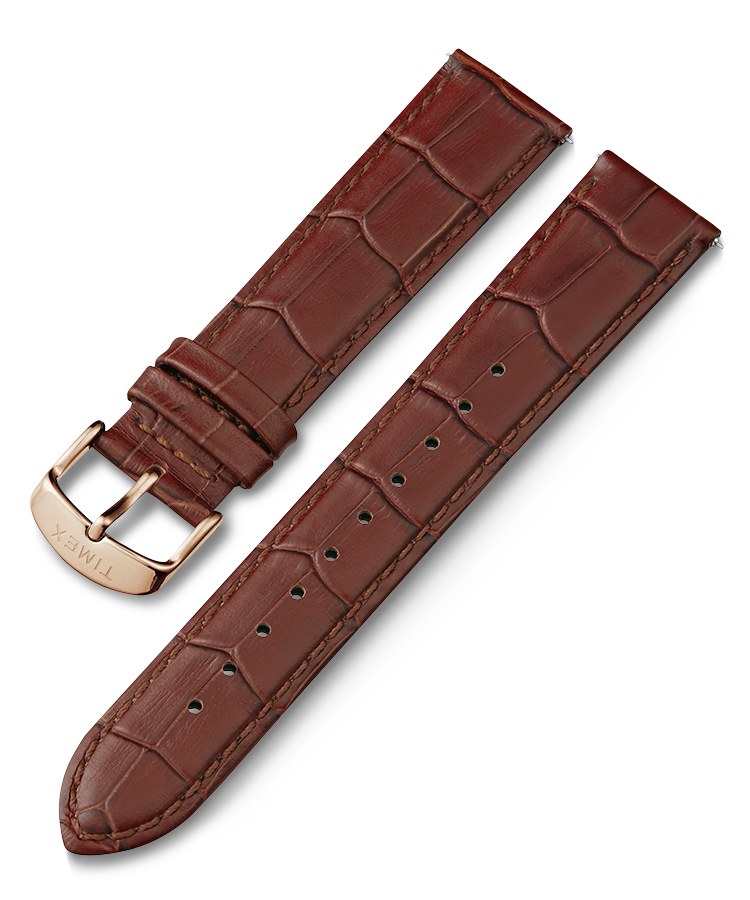 20mm Quick Release Leather Strap - TW7C61500 | Timex US