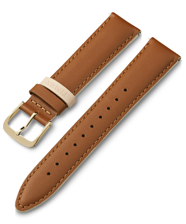 20mm Leather Strap in Tan