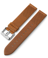 20mm Quick Release Matte Leather Strap in Tan