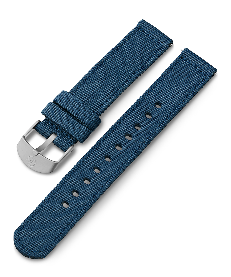 18mm Fabric Strap in Blue