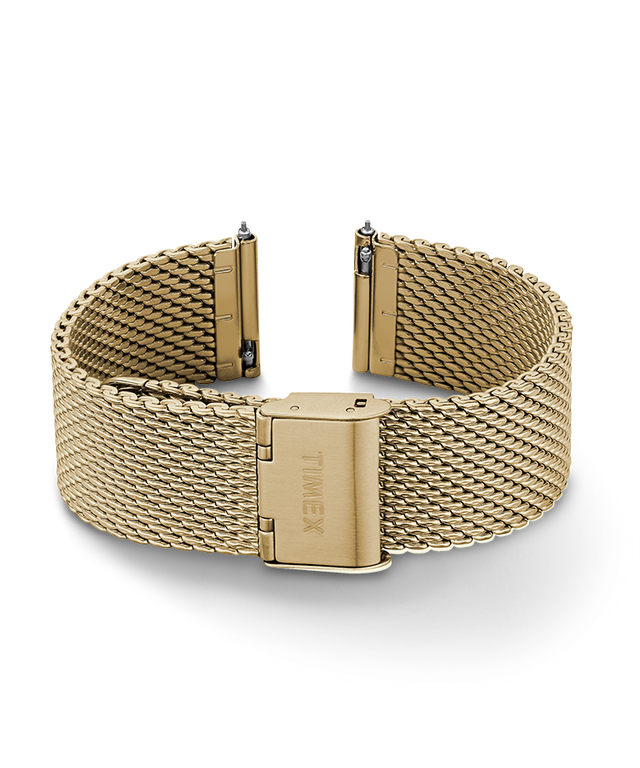 20mm Quick Release Mesh Band in Gold-Tone