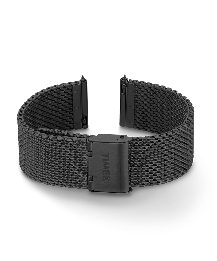 20mm Quick Release Mesh Band in Black