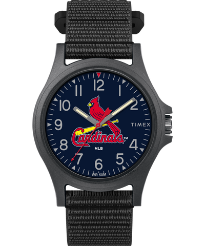 Cardinals Watch, Timex Gamer MLB Watch Tribute - TWZBCARMF