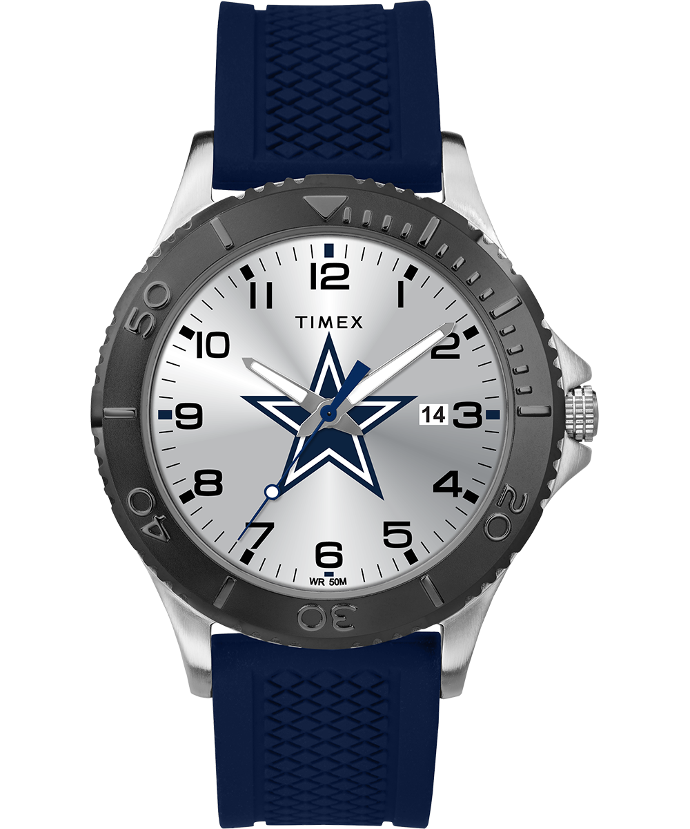 Gamer Blue Dallas Cowboys Watch, Timex Tribute NFL Collection - TWZFCOWME