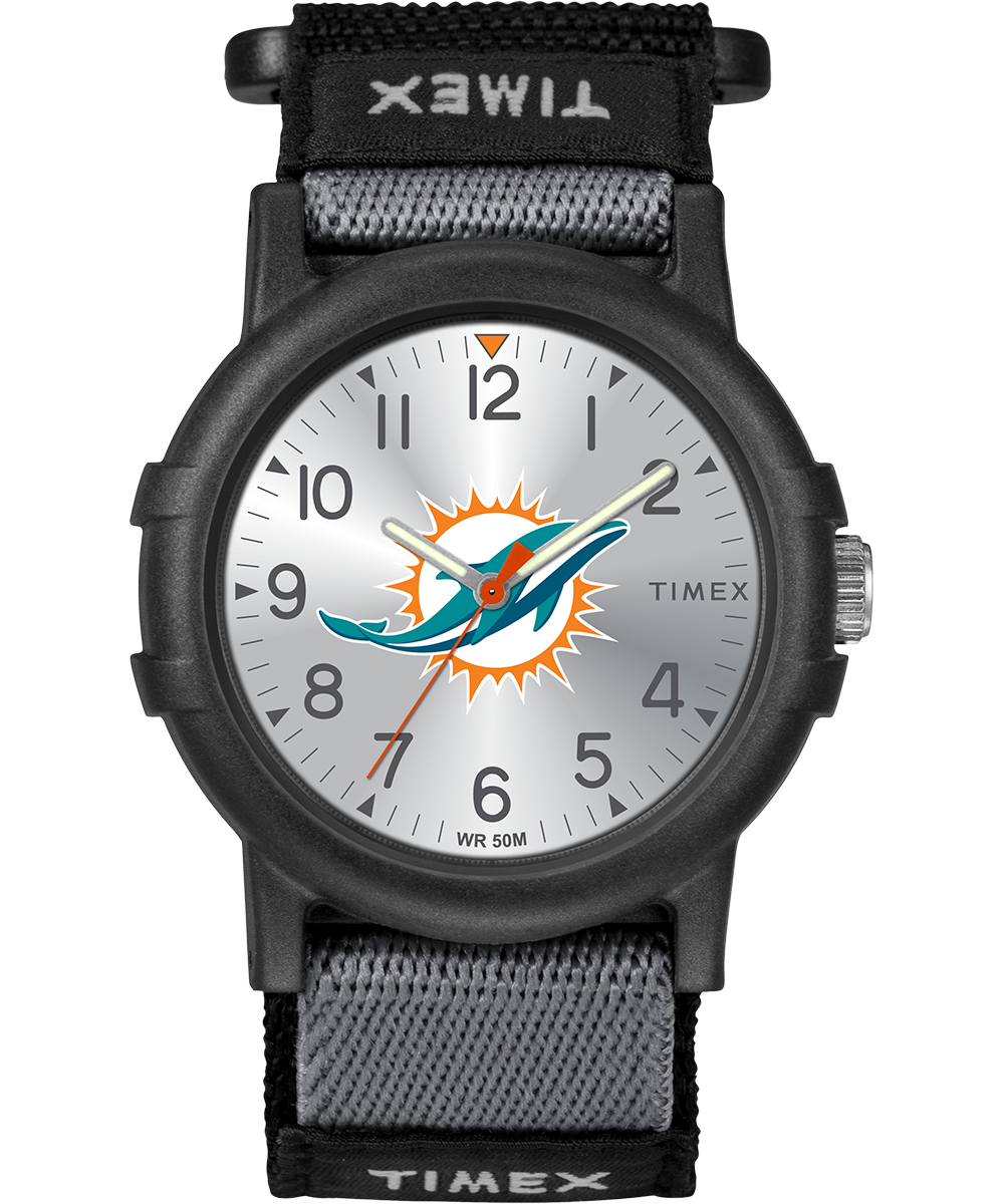 Recruit Miami Dolphins Watch | Timex Tribute NFL Collection - TWZFDOLYA |  Timex US