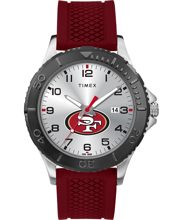 Gamer Crimson San Francisco 49ers Watch, Timex Tribute NFL Collection