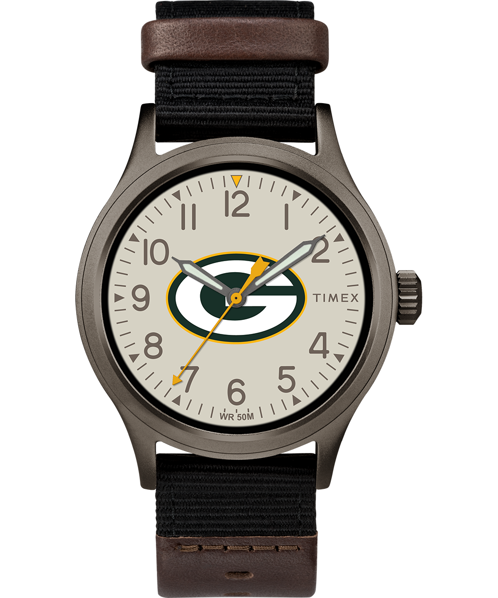 Nfl Green Bay Packers Wordmark Apple Watch Band - 42/44/45mm : Target