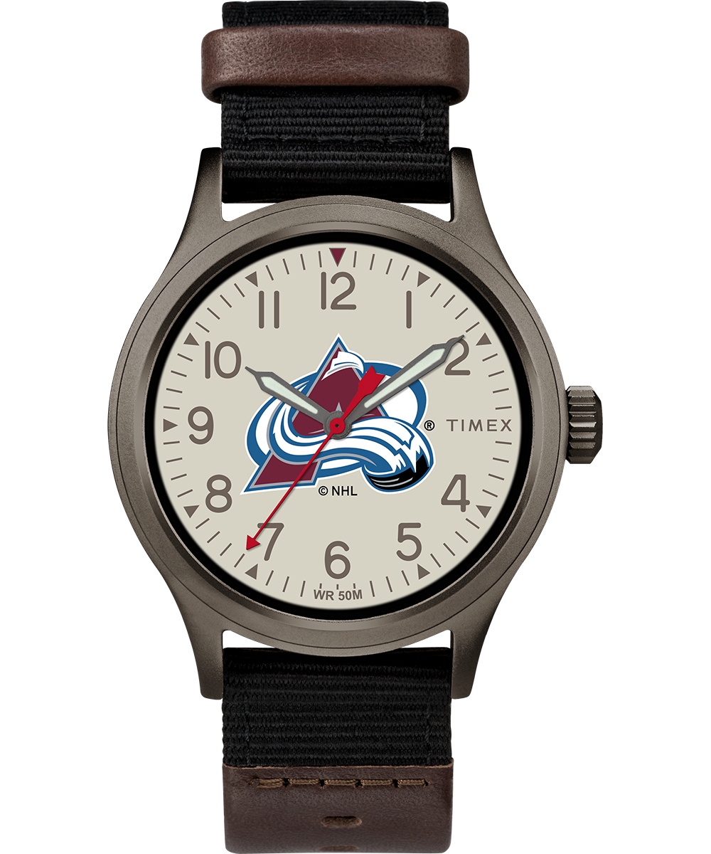 Colorado Avalanche Watch Timex Clutch NHL Watch Tribute Timex US