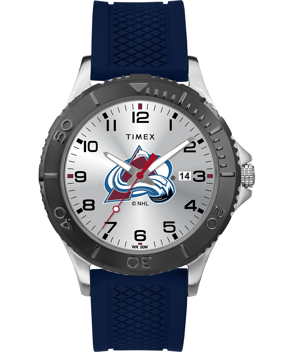 Colorado Avalanche Watch Timex Gamer Blue NHL Watch Tribute Timex US