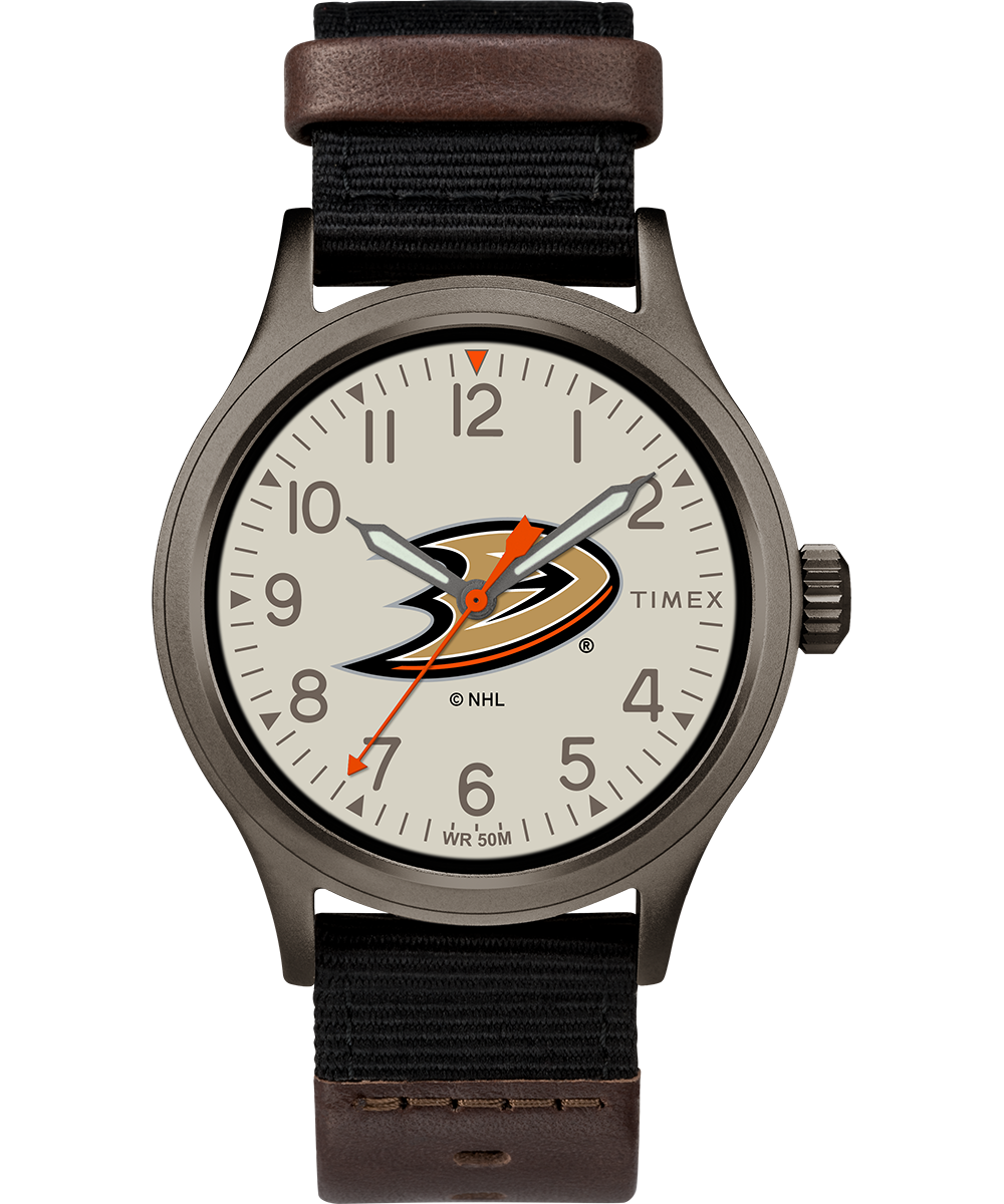 Anaheim Ducks Watch Timex Clutch NHL Watch Tribute Timex US