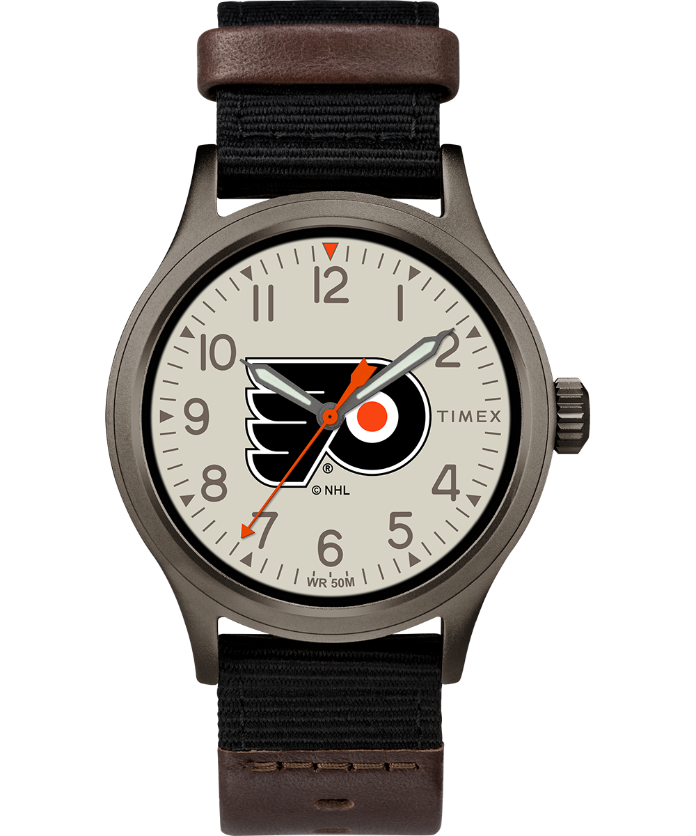 Flyers Watch Timex Clutch NHL Watch Tribute Timex US