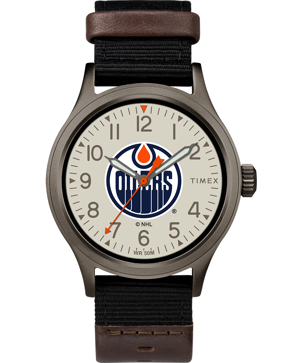 Edmonton Oilers Watch Timex Clutch NHL Watch Tribute Timex US
