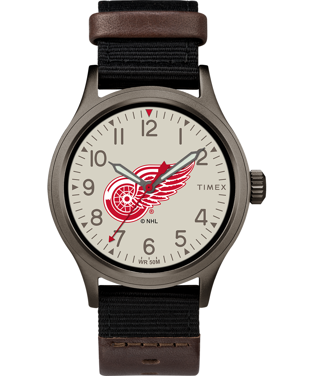 Red Wings Watch Timex Clutch NHL Watch Tribute Timex US